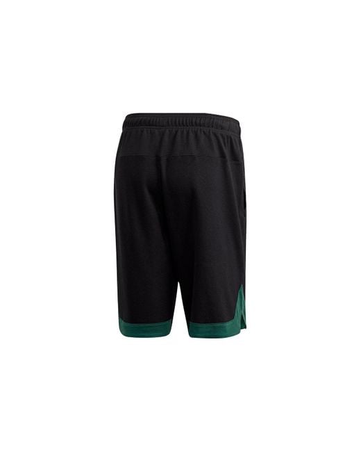 Adidas Black M Pack Short Running Sports Logo Printing Training Breathable Shorts for men