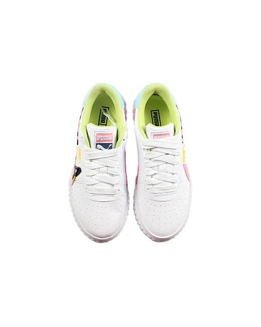 PUMA White (Wmns) Cali Novelty 'Flower'