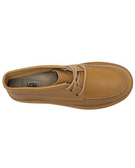 Ugg Natural Campout Chukka Uld 'Walnut Leather' for men
