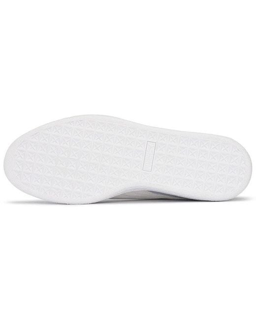PUMA White Suede Classic 21 'Forever' for men