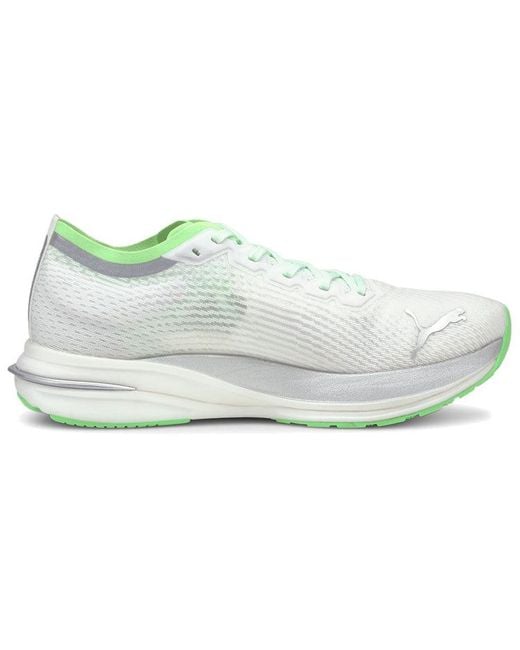 PUMA White Deviate Nitro 'Cooladapt' for men
