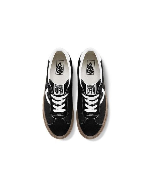 Vans Black Epoch Sport Gum' for men