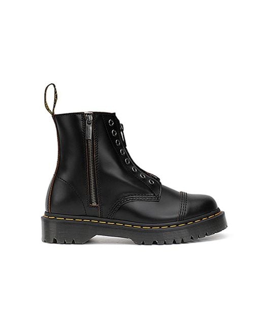 Dr. Martens 1460 Bex Side Zipper 8 Martin Boots in Black | Lyst