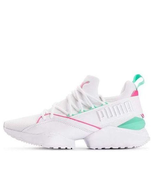 PUMA White (Wmns) Muse Maia Street 'Knockout'