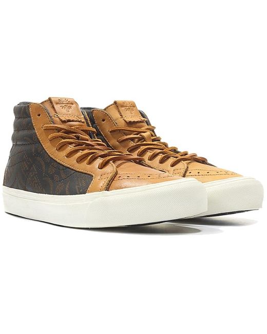 Vans Brown Taka Hayashi X Og Sk8-Hi Lx 'Brooks' for men