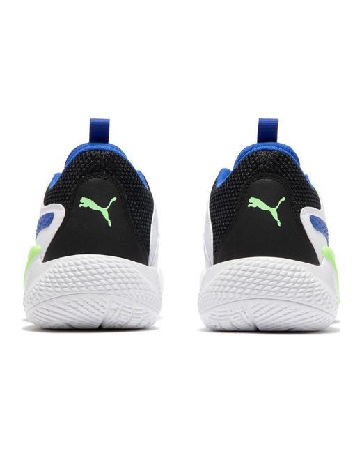 PUMA Blue Court Rider Chaos Basketball Shoes 'Future- Glare' for men