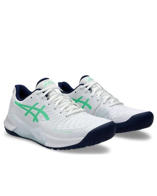 Asics White Gel-Challenger 14 New Leaf' for men