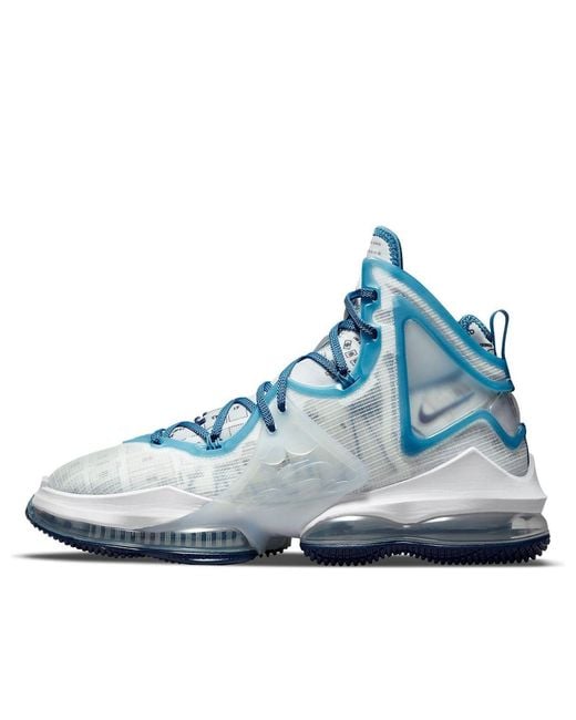 Nike Blue Space Jam X Lebron 19 'Sweatsuit' for men
