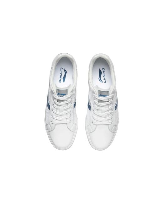 Li-ning Blue Vintage Skate Shoes for men