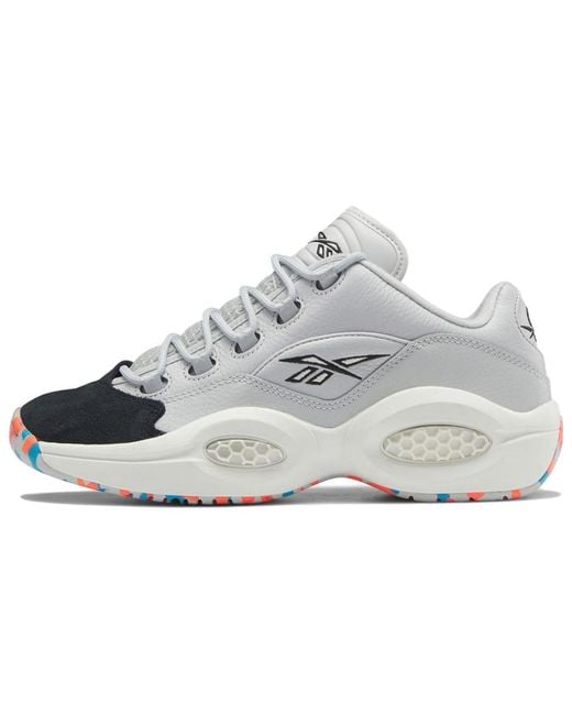 Reebok White Question Low 'Rec Center' for men