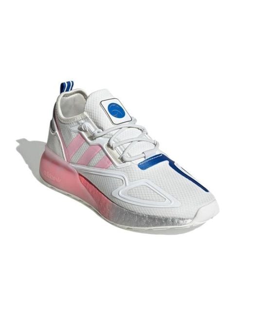 Adidas White (Wmns) Zx 2K Boost True'