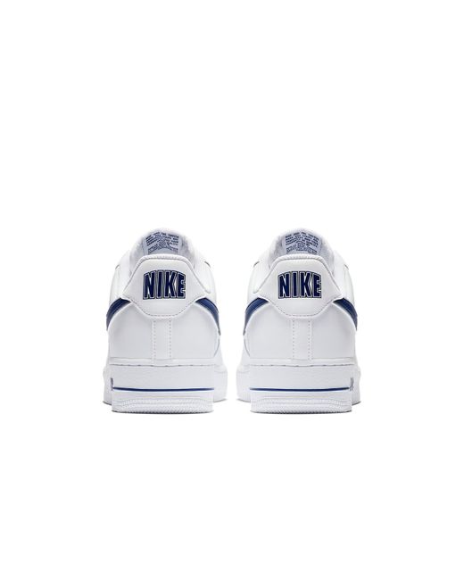 Nike Blue Air Force 1 '07 3 Deep Royal' for men