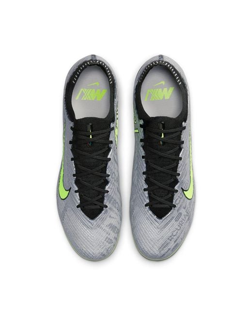 Nike Green Air Zoom Vapor 15 Elite 25 Fg for men