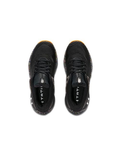 Under Armour Black (Wmns) Hovr Apex 2 Speckle Sports Shoes