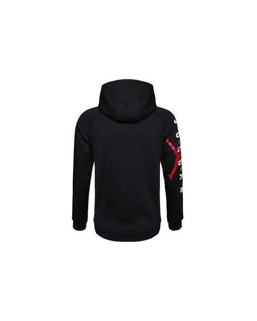 Nike Black Jacket Jumpman Air Fleece Fc Sportwear for men