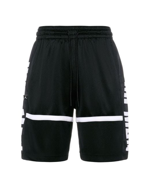 Nike Black Jumpman Basketball Shorts Side Logo' for men
