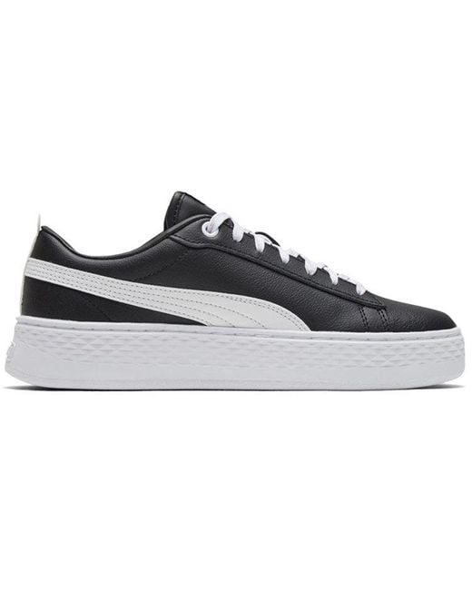 PUMA Blue (Wmns) Smash Platform Q4 Polka