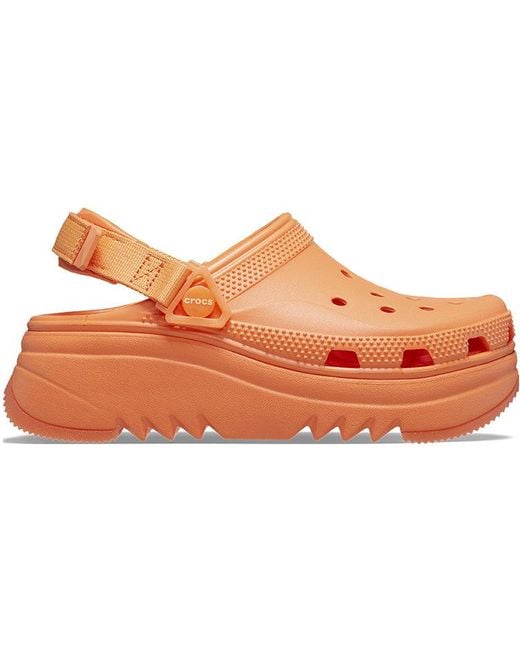 CROCSTM Orange Hiker Xscape Clogs 'Persimmon'