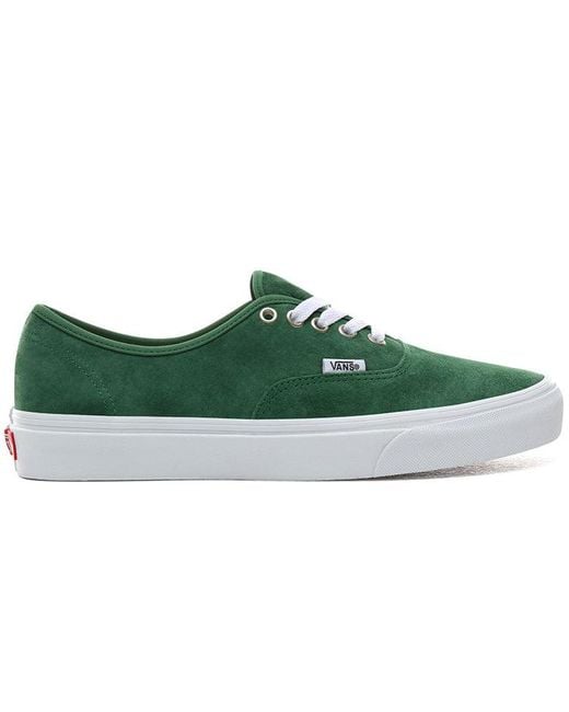 Vans Green Authentic Suede 'Fairway' for men