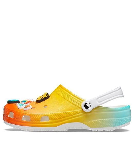 CROCSTM Yellow Free & Easy X Classic Clog 'Sunset'