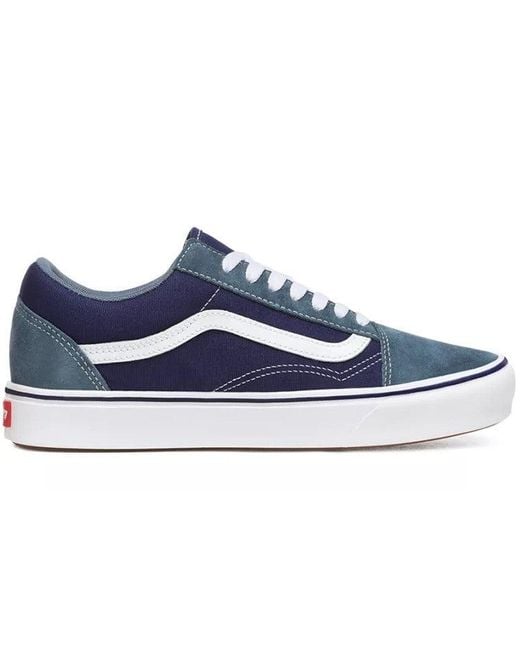 Vans Blue Suede And Textile Comfycush Old Skool for men