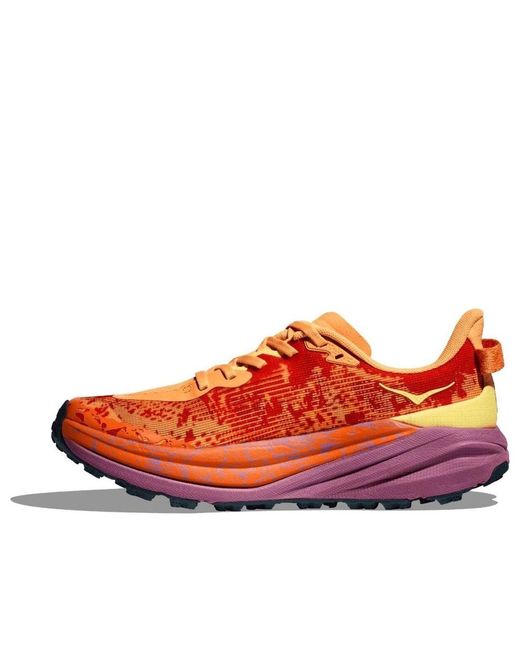 Hoka One One Red (Wmns) Speedgoat 6 'Sherbet Beet Root'