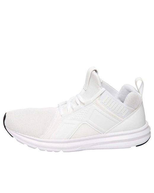 PUMA White Enzo Mesh for men