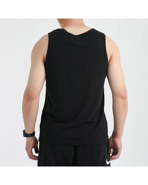 Nike Black Sportswear Retro Vest for men