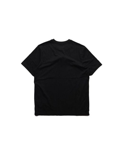 Nike Blue Jumpman Dfct Ss Crew Round-Neck Short-Sleeve Tee for men