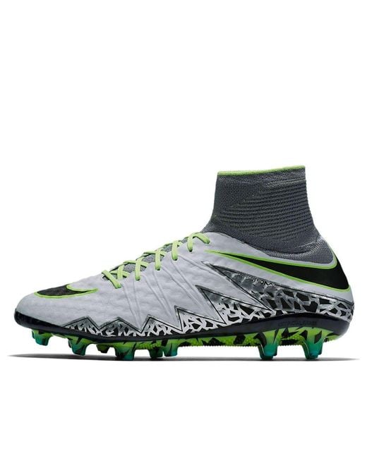 Nike Green Hypervenom Phantom Ag Pro 'Platinum Ghost' for men