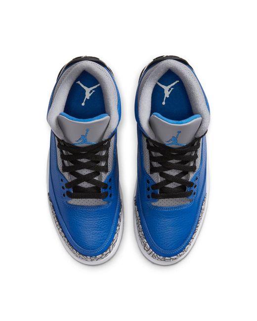Nike Blue 3 Retro 'Varsity Royal' for men