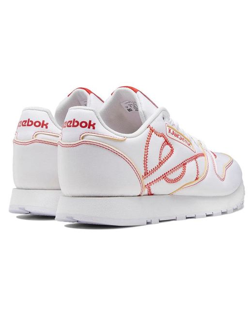 Reebok White Kanghyuk X Classic Leather Primal'