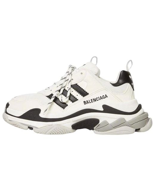 Balenciaga White (Wmns) Triple S Sneaker X Adidas