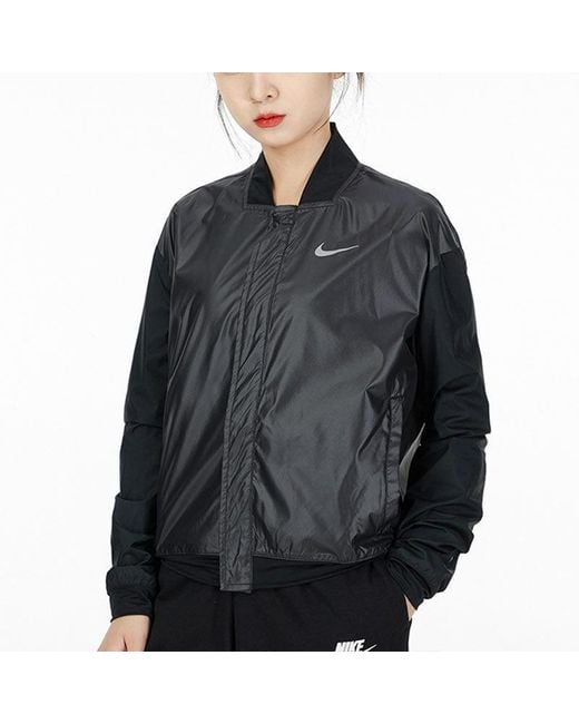 Nike Blue (Wmns) Casual Short Woven Jacket