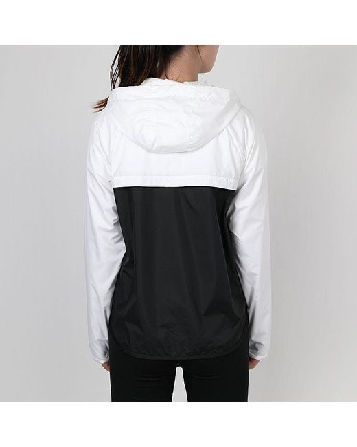 Nike Black (Wmns) Sportswear Windrunner Hoodie Jacket For