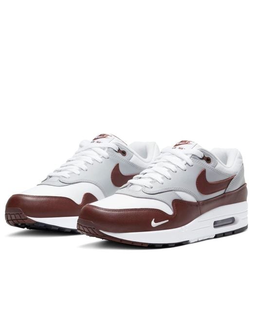 Nike White Air Max 1 Premium 'Mystic Dates' for men