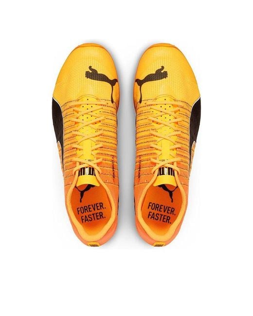 PUMA Orange Evospeed Sprint Nitro 2 'Sun Stream'