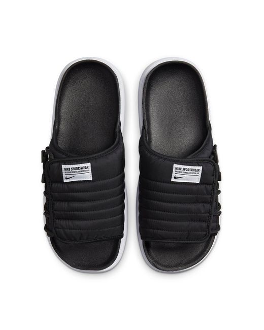 Nike Black Asuna 2 Premium Slides for men