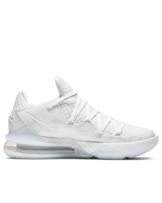 Nike White Lebron 17 Low Camo' for men