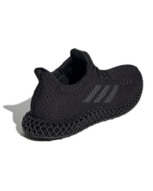 Adidas Black Futurecraft 4D Carbon' for men