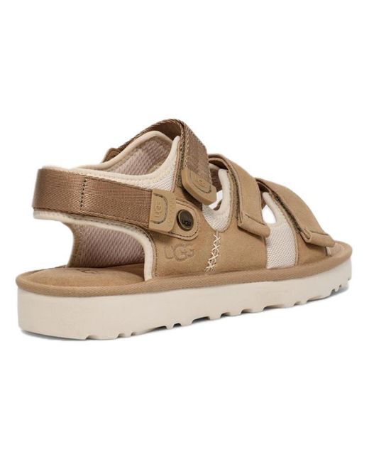 Ugg Brown Goldencoast Multistrap Shoes 9 D for men