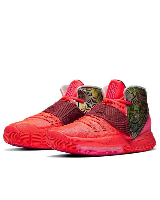 Nike Red Kyrie 6 Preheat 'Berlin' for men