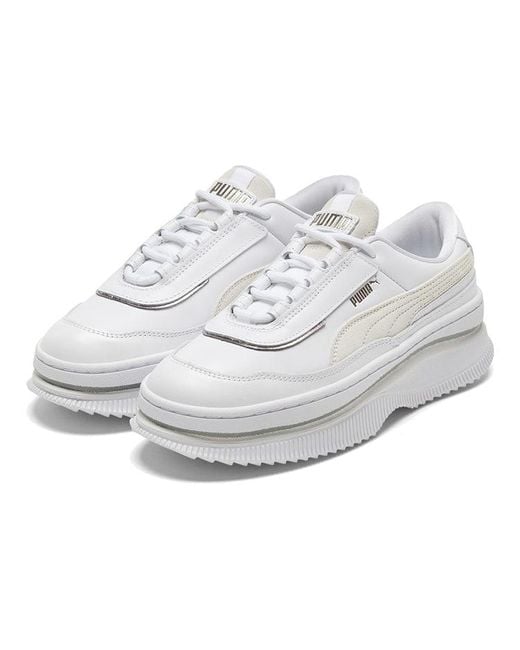 PUMA White (Wmns) Deva Mixed Metallic 'Vaporous'