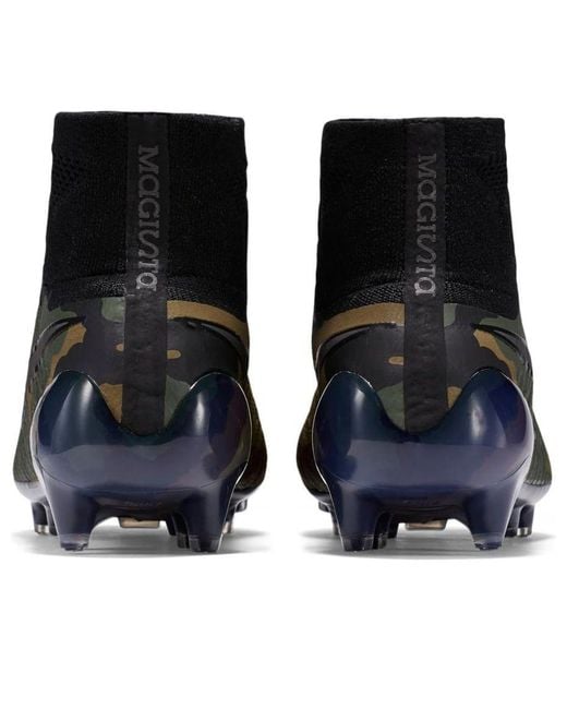 Nike Black Magista Obra 2 Fg Camo' for men