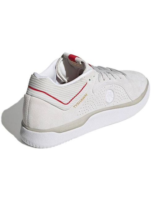 Adidas White Thrasher X Tyshawn Scarlet' for men