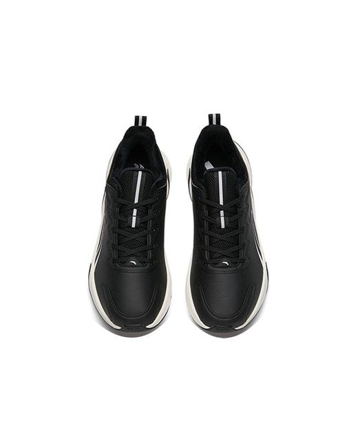 Anta Blue Running Series Sneakers Fleeced for men