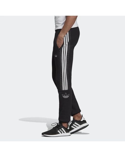 Adidas Black Originals Outline Sweatpants for men
