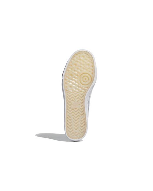 Adidas White Continental Vulc for men