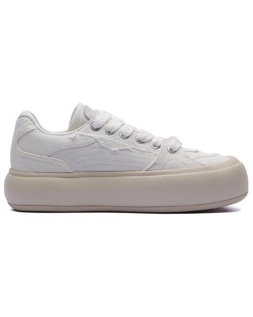 Li-ning White (Wmns) Puff Platform