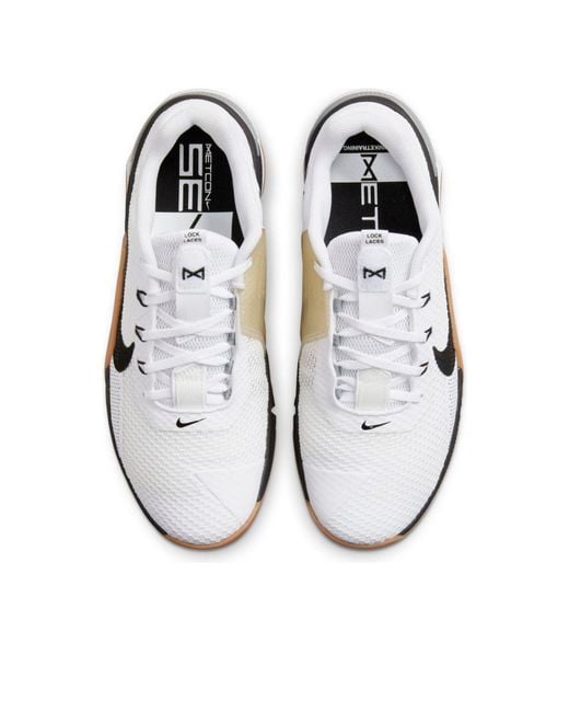 Nike White Metcon 7 Particle Gum' for men